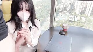 清纯女秘书为升职奉献自己的肉体-樱空桃桃