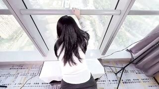 清纯女秘书为升职奉献自己的肉体-樱空桃桃