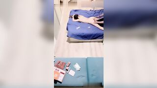 SPA找上门鸭子被按摩服务精油推背一顿操