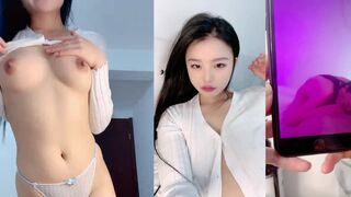 直播高颜值美胸模特2